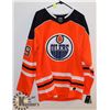 Image 2 : NEW OILERS JERSEY ORANGE #29 DRAISAITL