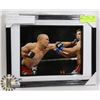 Image 1 : FRAMED GEORGE ST. PIERRE UFC PHOTO.