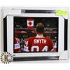 Image 1 : FRAMED RYAN SMYTH CAPTAIN CANADA PHOTO.