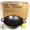 Image 1 : LODGE CAST IRON 14" CAST IRON WOK