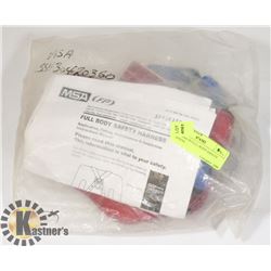 NEW MSA FP FULL BODY SAFETY HARNESS