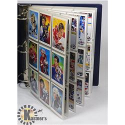 BINDER OF 92/93 UPPERDECK SERIES 1 & SERIES 2