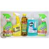 Image 1 : 5 ASSORTED BOTTLES OF HOUSEHOLD CLEANER