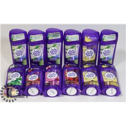 BAG OF ASSORTED LADY SPEED STICK