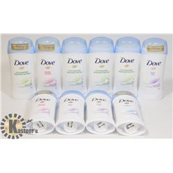 BAG OF ASSORTED DOVE ANTI-PERSPIRANT