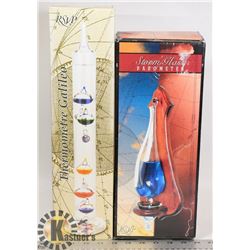 SET OF 2 THERMOMETER 1 GALILEO