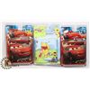 Image 1 : CARS & WINNIE THE POOH PEEL & STICK BORDERS