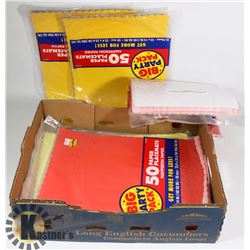 LOT OF PAPER PLACEMATS.