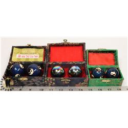 VINTAGE SET OF 3 CHINESE HEALTH