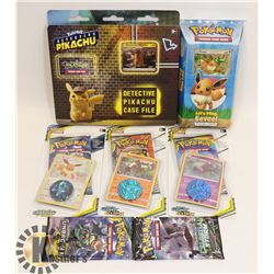 LOT OF POKEMON COLLECTORS SETS & CARDS ETC.