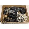 Image 1 : LOT OF ASSORTED REMOTES AND CORDS