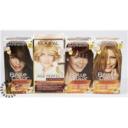 LOT OF ASSORTED GARNIER WOMEN'S HAIR DYE