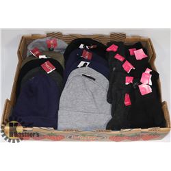 LOT OF 10 GLOVES AND 10 HATS