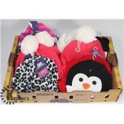 10 INFANT TO 12 MONTH BABY TOQUES