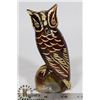 Image 1 : HAND-CRAFTED OWL SOUVENIR FROM DOMINICAN REPUBLIC.
