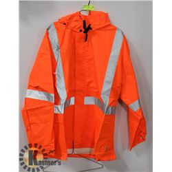 NEW 3XL REFLECTIVE RAIN JACKET