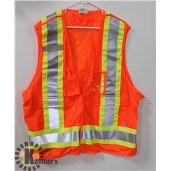NEW HI VIS VEST 4XL MADE IN CANADA