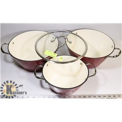 HERITAGE COMMERCIAL GRADE CAST POTS