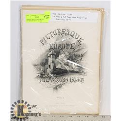 38 STEEL & FULL PAGE WOOD ENGRAVED VIEWS OF THE