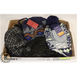 FLAT OF ASSORTED TOQUES