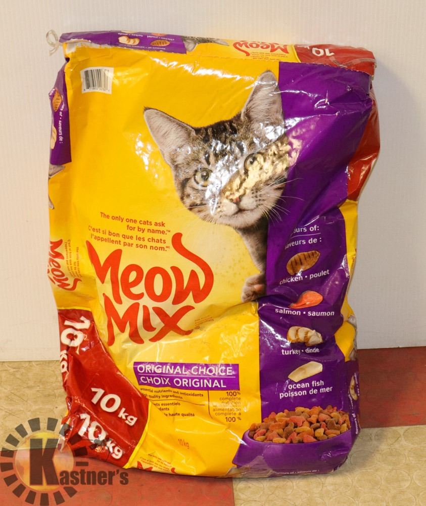 Best Cat Food 2021 10KG BAG OF MEOW MIX CAT FOOD BEST BY MAR 2021 Best Cat Food 2021 10KG BAG OF MEOW MIX CAT FOOD BEST BY MAR 2021