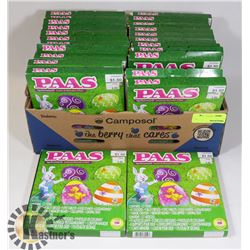FLAT OF EASTER EGG DECORATING KITS