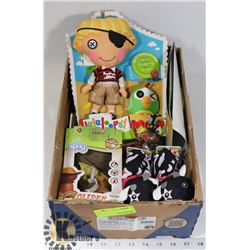 FLAT OF ASSORTED KIDS TOYS