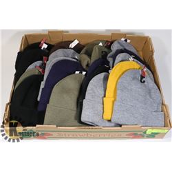 FLAT OF 20 ASSORTED TOQUES