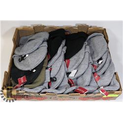 FLAT OF 20 ASSORTED TOQUES
