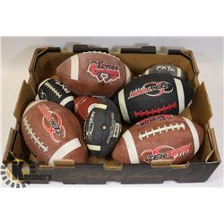FLAT OF FOOTBALLS