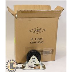 3 COMPLETE SETS OF NEW CASTORS