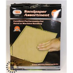 2 NEW CASES OF 9X11" SANDPAPER