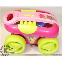 MEGA BLOCKS FIRST BUILDERS WAGON WITH