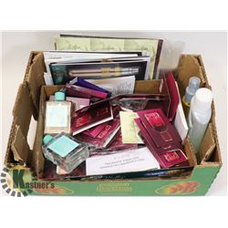 BOX OF AVON SAMPLES