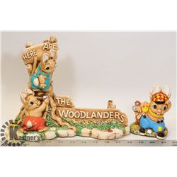 XL WOODLANDERS PIECES
