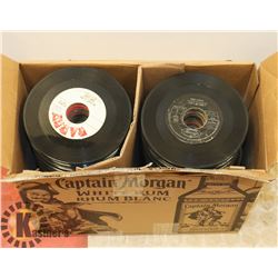 BOX OF ASSORTED RECORDS
