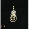 Image 1 : #20-DIAMOND ACCENT PENDANT