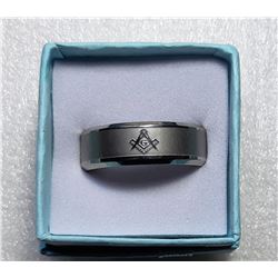 2)  STAINLESS STEEL MASONIC INSIGNIA