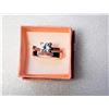 Image 1 : 5)  ROSE GOLD PLATED 2 PCE WEDDING SET