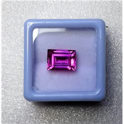 14)  NATURAL PINK 5.25 CT SAPPHIRE