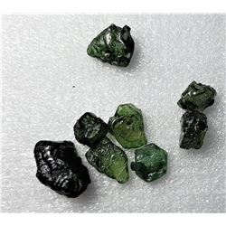 11)  LOT OF 41.5 CTS NATURAL ROUGH