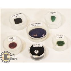 101 CARATS OF RUBY, EMERALD, SAPPHIRE & LAPIS