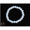 Image 1 : #88-MOON STONE BEAD BRACELET 8mm/7.5"