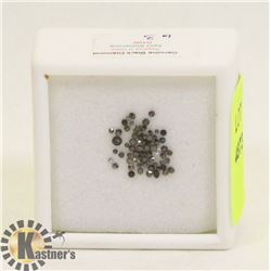BLACK DIAMONDS APPROXIMATELY 0.50 CARATS