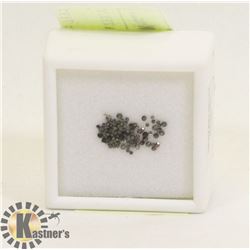 BLACK DIAMONDS APPROXIMATELY 0.50 CARATS