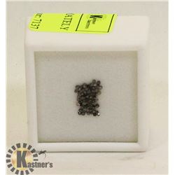 BLACK DIAMONDS APPROXIMATELY 0.50 CARATS