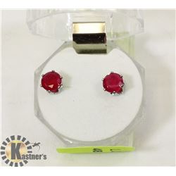 KASHMIRI RUBY EARRINGS