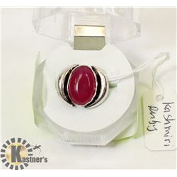 KASHMIRI RUBY RING