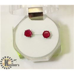 KASHMIRI RUBY EARRINGS