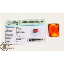 ALEXANDRITE GEM 58.05 CARATS